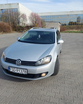 Volkswagen Golf cena 21500 przebieg: 260000, rok produkcji 2010 z Dobrodzień małe 46